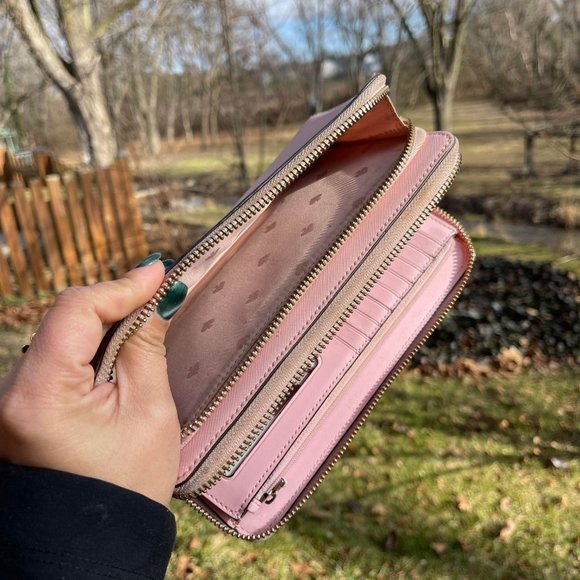 Kate Spade Carryall Wristlet, Light Pink - Picture 4 of 4